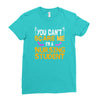 nursing student Ladies Fitted T-Shirt