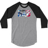 american dad 3/4 Sleeve Shirt