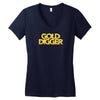 gold digger Women's V-Neck T-Shirt