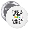 This Is What Trans Looks Like Pin-back button
