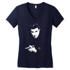 van zandt silvio sopranos Women's V-Neck T-Shirt