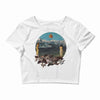 sensual migration Crop Top