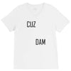 cuz dam V-Neck Tee