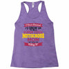 i never dreamed i'd grow up to be a super cool motocross mom but here Racerback Tank