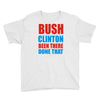 bush clinton large Youth Tee