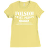 folsom state prison Ladies Fitted T-Shirt