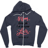 Mom Great Job I m Awesome Love Happy Mother's Day Zipper Hoodie