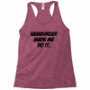 Hamburger Racerback Tank