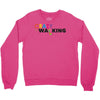 crazy for walking Crewneck Sweatshirt