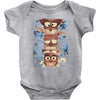 crazy totem Baby Onesie