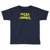 pizza animal funny diet gym gift new Toddler T-shirt