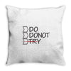 do not try Throw Pillow