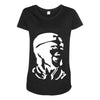 monkey magicfunny retro joke tv series 80's planet of apes Maternity Scoop Neck T-shirt