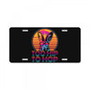 Too Hip To Hop  Bunny Easter License Plate