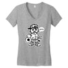 hustle Women's V-Neck T-Shirt