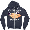 Ugandan Knuckles Zipper Hoodie