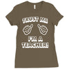 trust me i'm a teacher Ladies Fitted T-Shirt