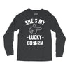 she's my lucky charm Long Sleeve Shirts