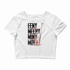 eeny meeny miny moe Crop Top