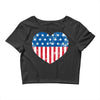 usa flag Crop Top