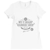 my t sharp barber shop Ladies Fitted T-Shirt