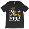 kings are born in 1992 T-Shirt
