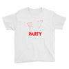 my girl wants to party all the time Youth Tee