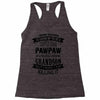 Super Cool Pawpaw Of A Freaking Awesome Grandson Racerback Tank