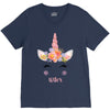 birthday unicorn family series sister V-Neck Tee