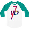 jake paul cool colors 3/4 Sleeve Shirt