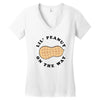 Little Peanut on the Way Women's V-Neck T-Shirt
