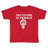 the future is female Toddler T-shirt