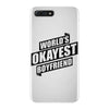 worlds okayest boyfriend iPhone 7 Plus Case