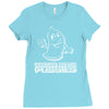 condoms are for pussies Ladies Fitted T-Shirt