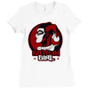gotham girl h Ladies Fitted T-Shirt