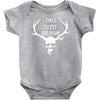 this is my design funny retro hannibal season horror vintage Baby Bodysuit