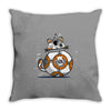 bb 9 lives Throw Pillow