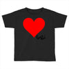 Besties Heart Family Matching Toddler T-shirt