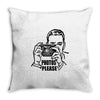 photos please Throw Pillow