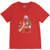 the burning joke V-Neck Tee
