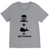 nuke the whales V-Neck Tee