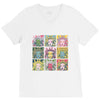 badass hair day V-Neck Tee