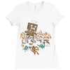 robotron wreaks havoc Ladies Fitted T-Shirt