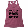 vote for beto Racerback Tank