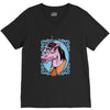 unicorn nerd graphic V-Neck Tee