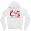suck it up princess Zipper Hoodie