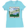 forest moon Ladies Fitted T-Shirt
