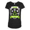 vegan pride! Maternity Scoop Neck T-shirt