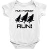 run forest run Baby Bodysuit
