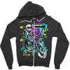 pop biker Zipper Hoodie